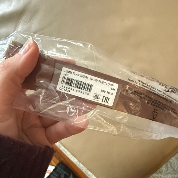 FRYE | Brown Leather Belt NWT - Picture 2 of 4